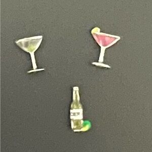Origami Owl set of Cocktail charms